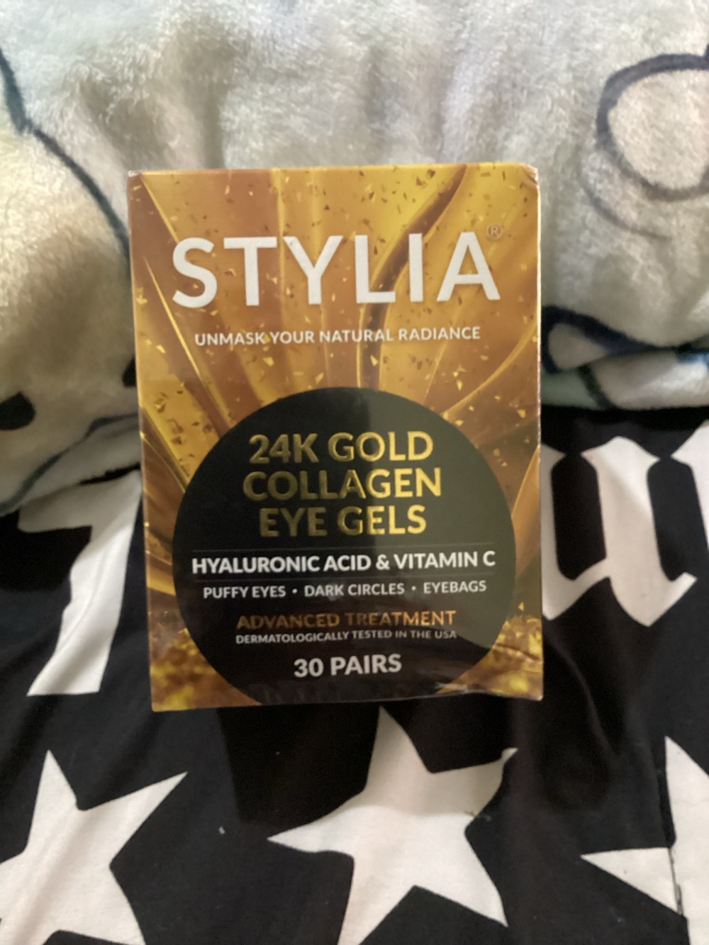 24K Gold Collagen Eye Gels - Gold